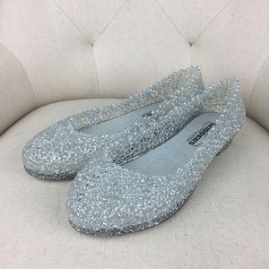 Women's Clear Jelly Shoes Sz 8  NEW